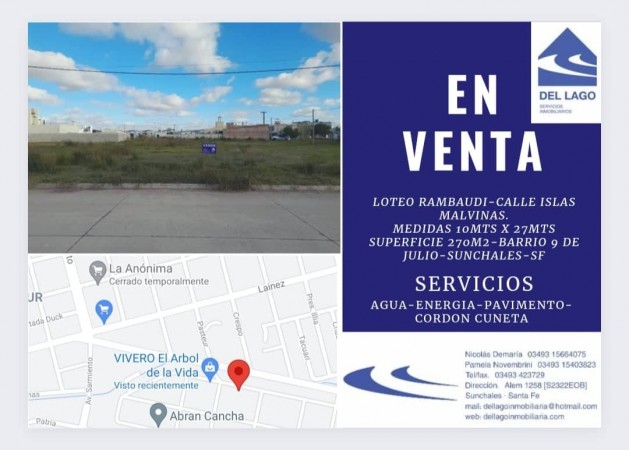 TERRENO EN VENTA