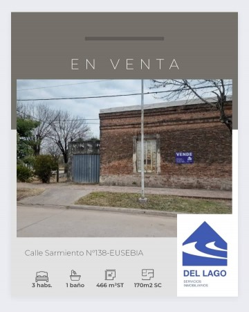 PROPIEDAD EN VENTA EUSEBIA