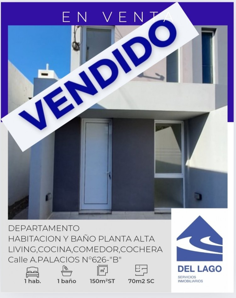 DEPARTAMENTO A ESTRENAR EN VENTA