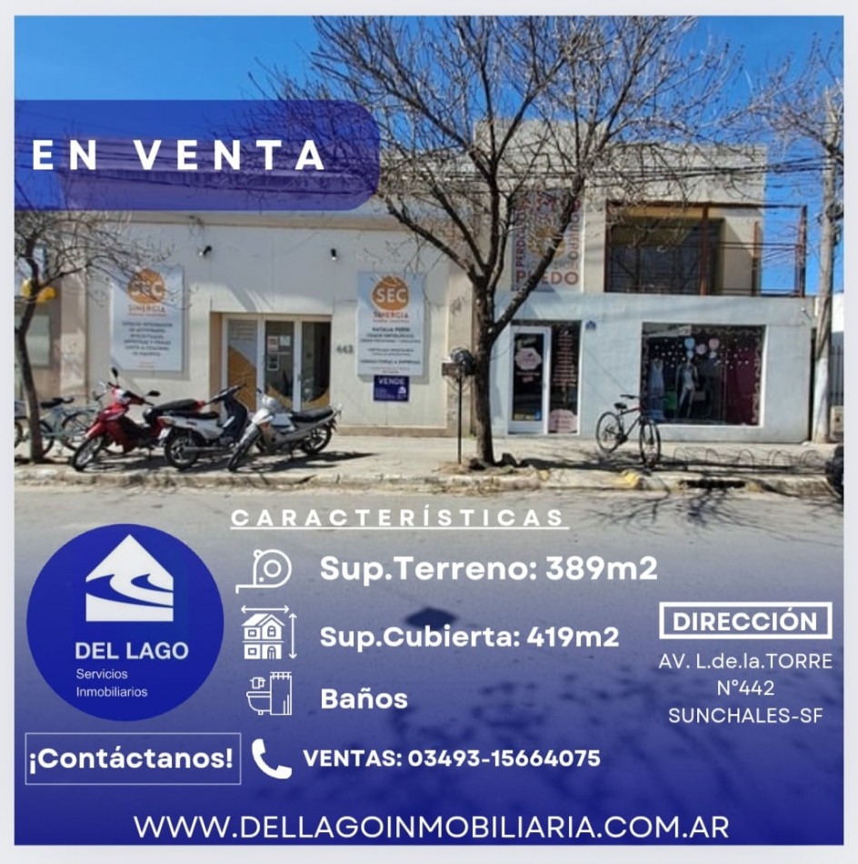 SALON COMERCIAL EN VENTA