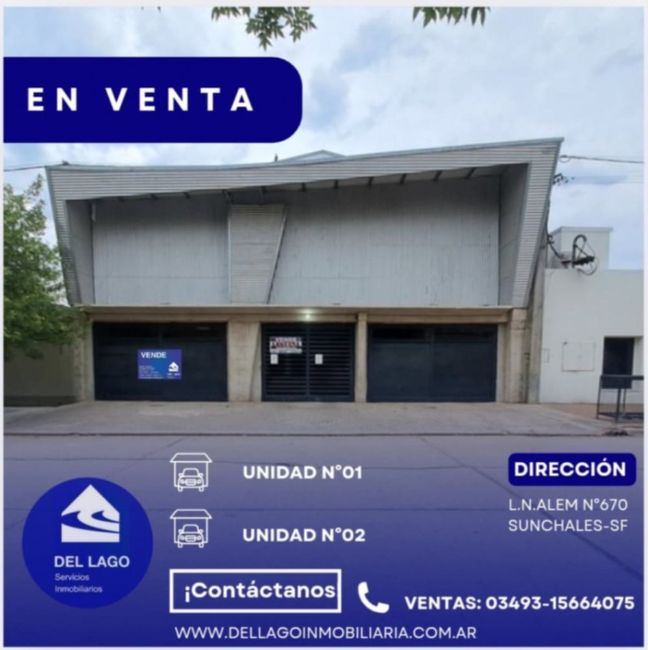 UNIDADES DE COCHERAS EN VENTA