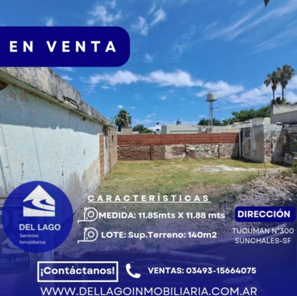 LOTE, CON CONTRUCCION DE GARAJE EN VENTA