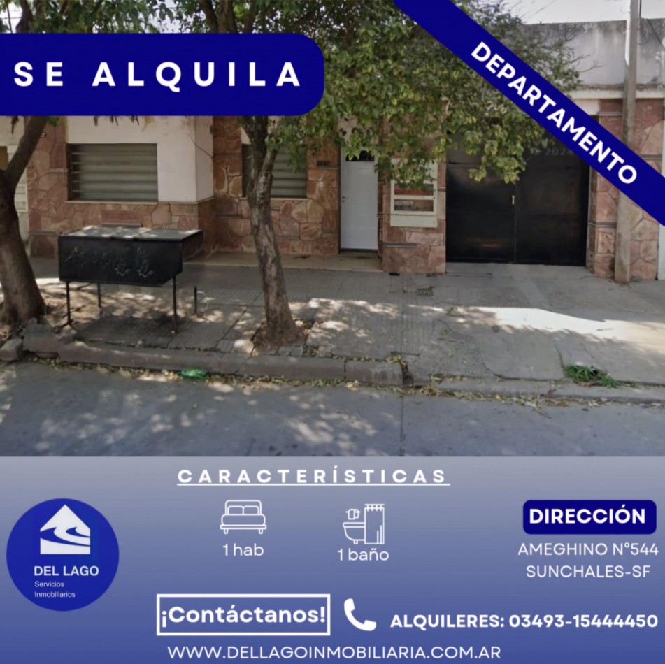 DEPARTAMENTO EN ALQUILER