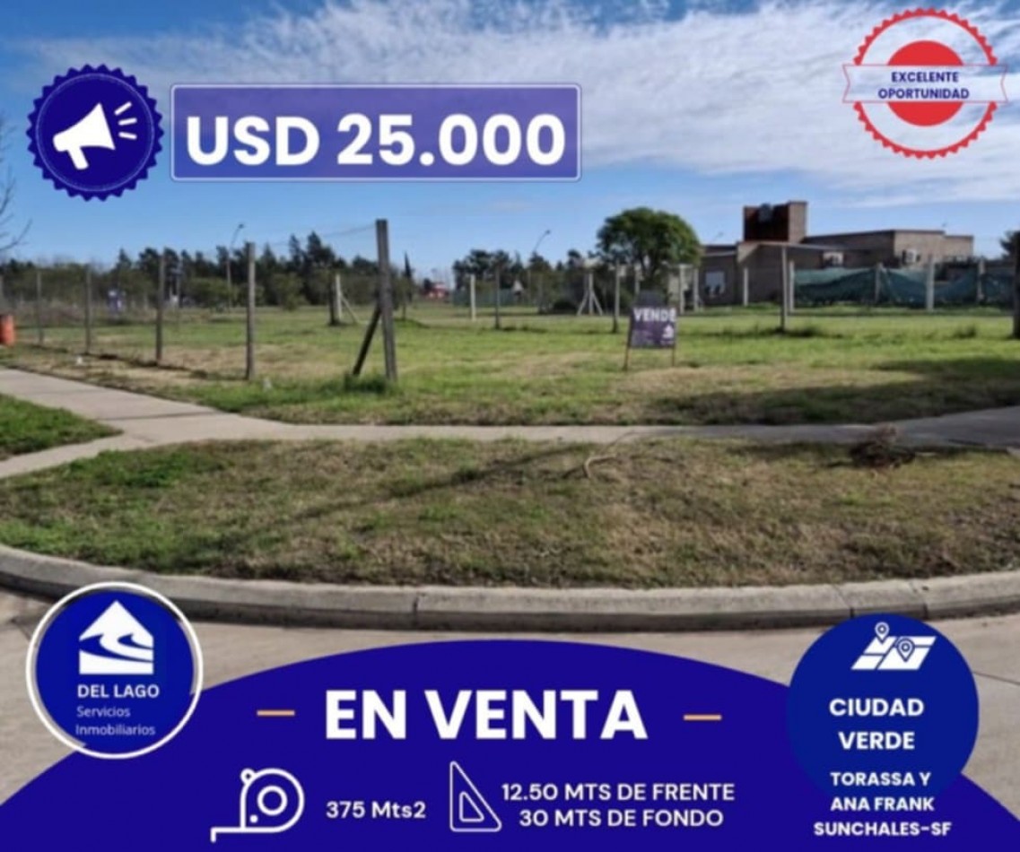 LOTE EN VENTA-CIUDAD VERDE