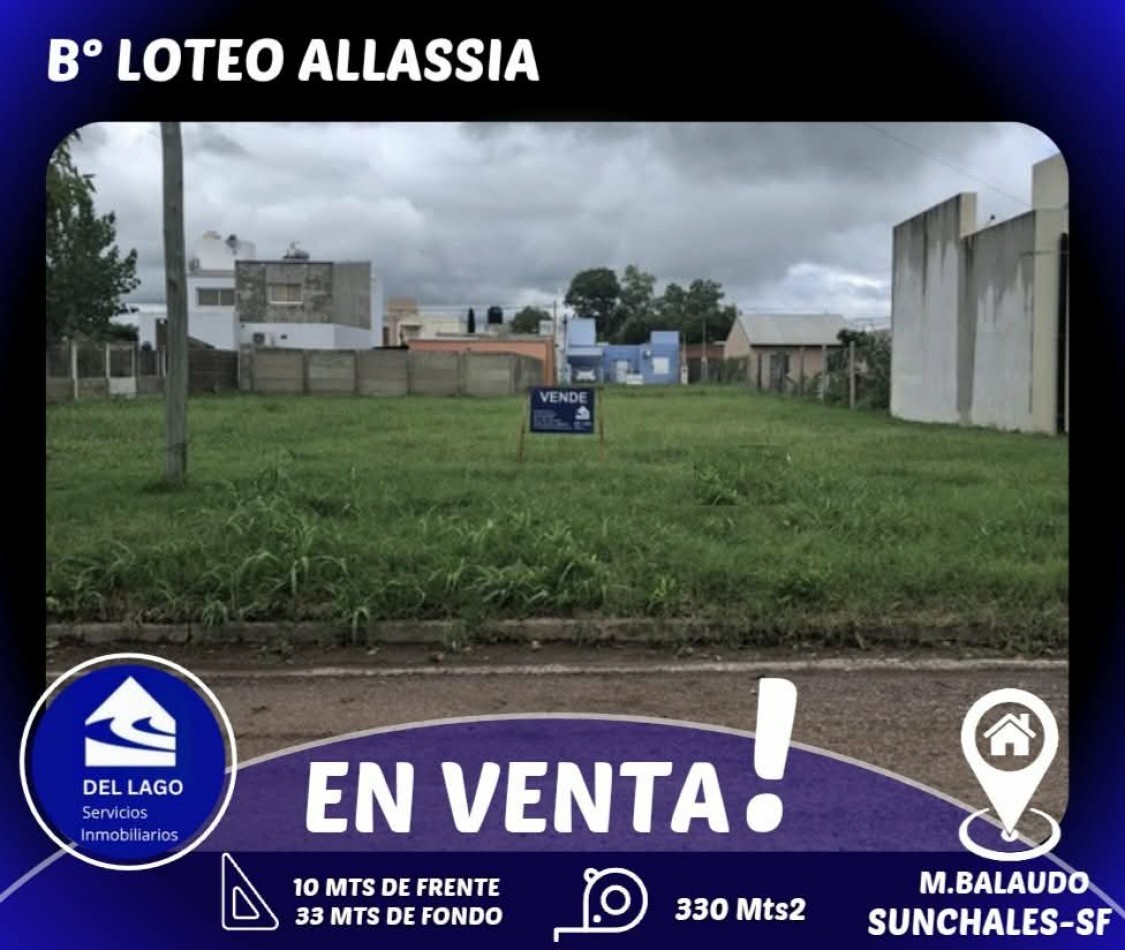 LOTE EN VENTA