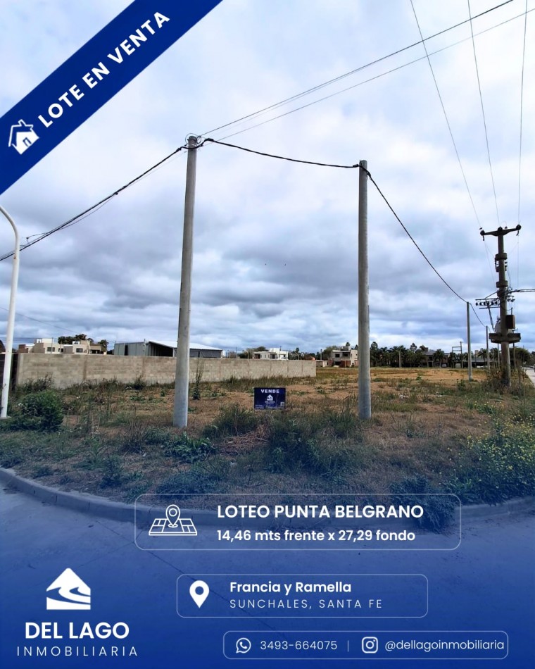 LOTE EN VENTA