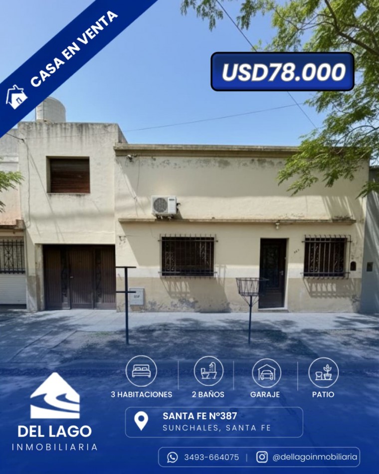 PROPIEDAD EN VENTA- ZONA CENTRICA