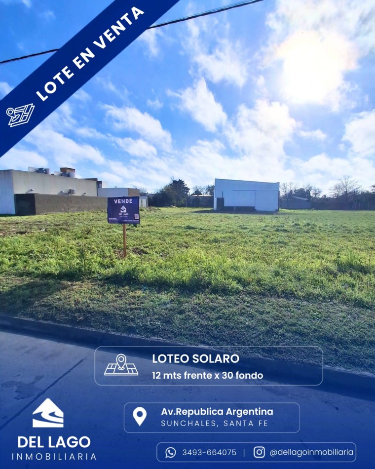LOTE EN VENTA