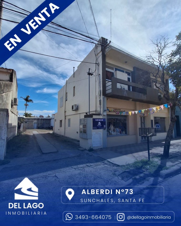 DOS LOCALES+2 DPTOS +GALPON+COCHERAS EN VENTA