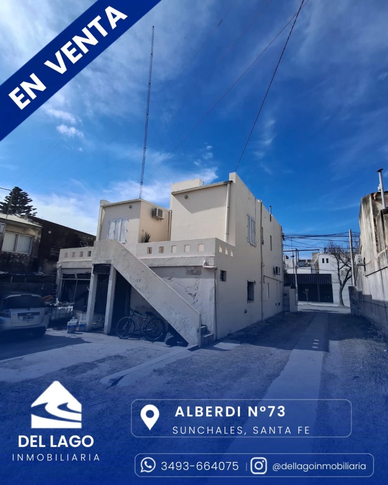 DOS LOCALES+2 DPTOS +GALPON+COCHERAS EN VENTA
