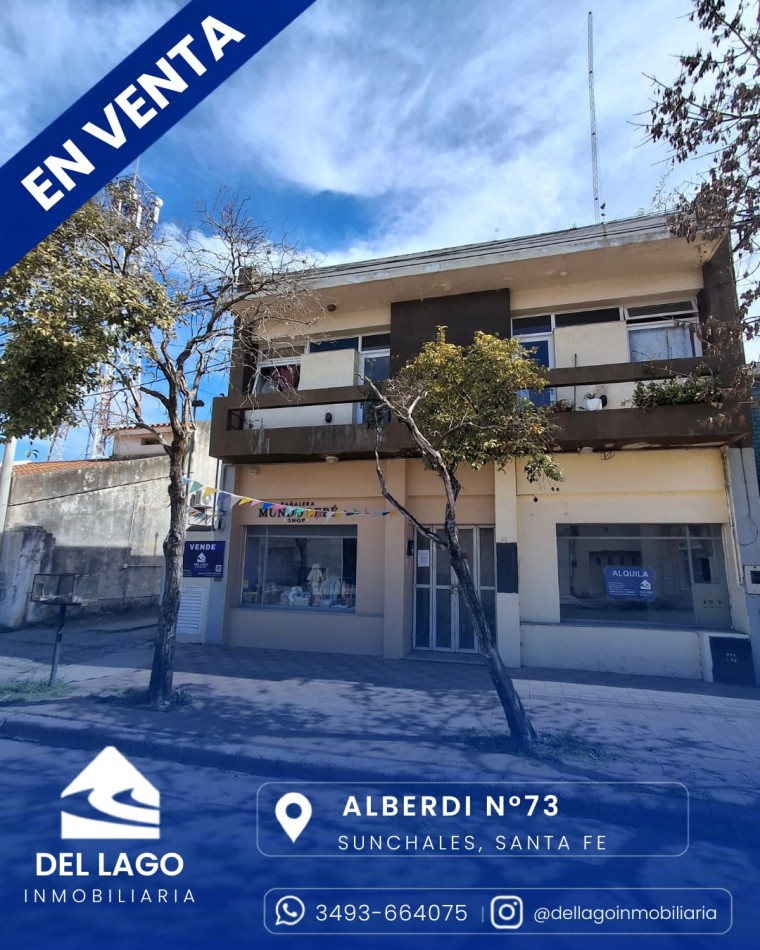 DOS LOCALES+2 DPTOS +GALPON+COCHERAS EN VENTA