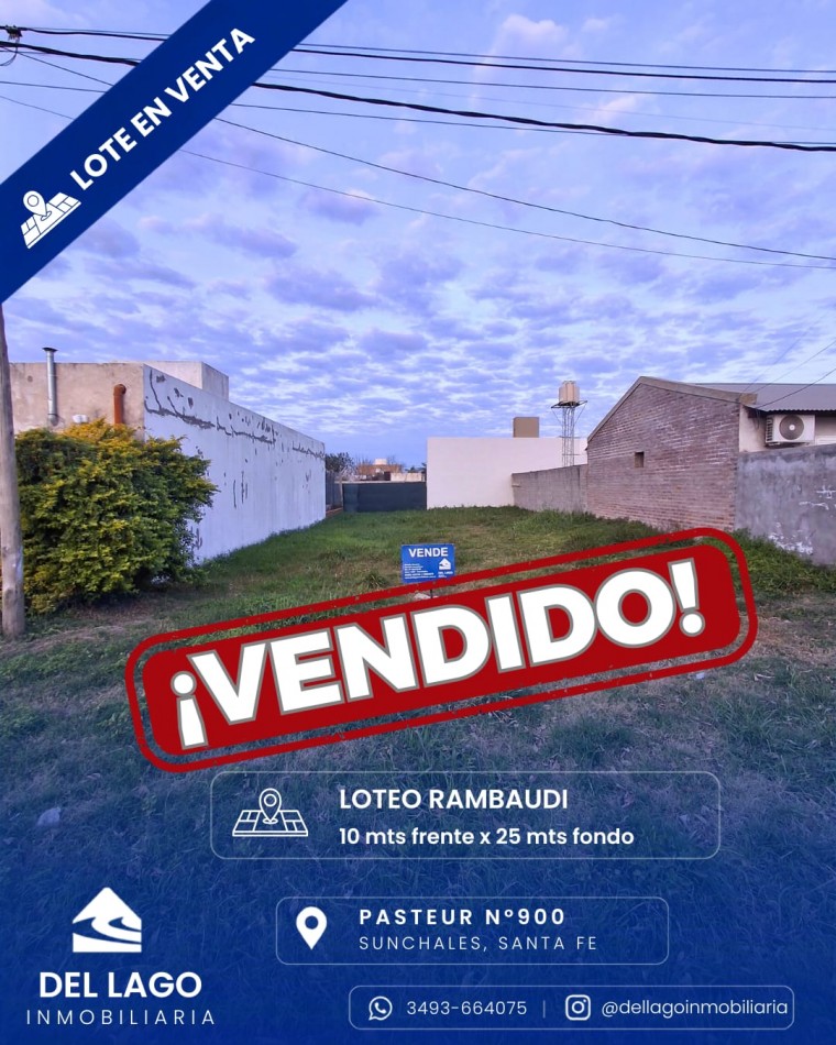 LOTE EN VENTA
