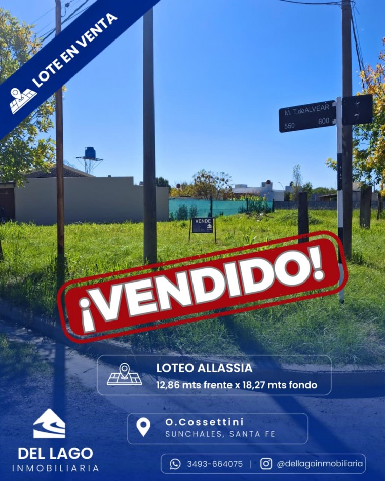 LOTE EN VENTA
