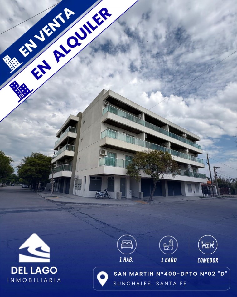 DEPARTAMENTO EN VENTA Y ALQUILER