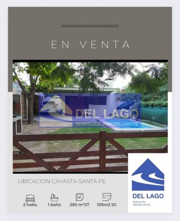 PROPIEDAD EN VENTA CAYASTA SANTA FE