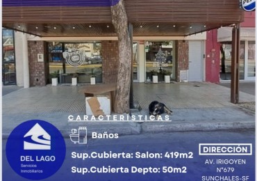 LOCAL CENTRICO EN VENTA + DEPARTAMENTO